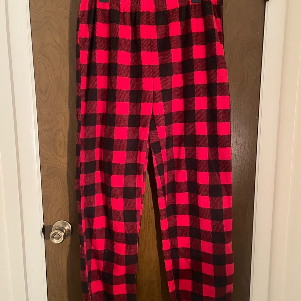 Plaid Unisex Pajama Pants